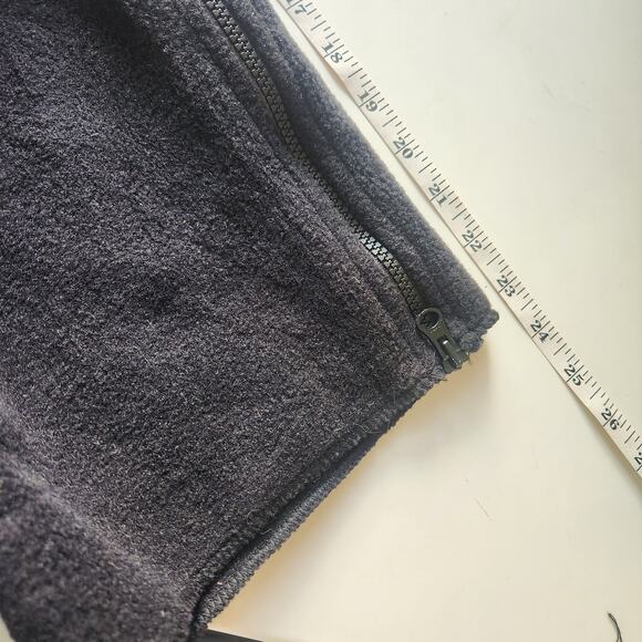 Polartec Fleece Bib Overalls Cold Weather Unisex Size Large Black Snow Gear Ski - Picture 11 of 11